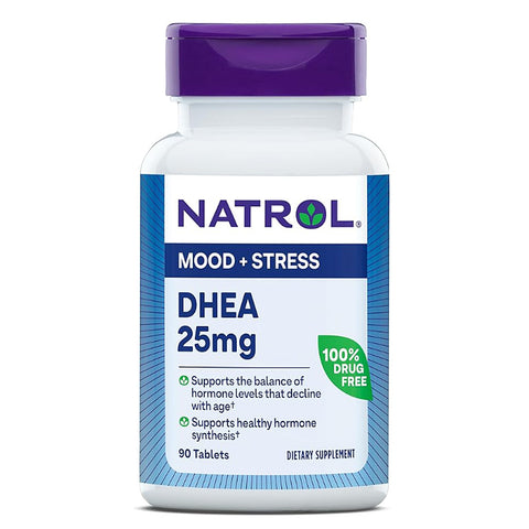 DHEA 25 mg 90 tablettes des Laboratoires Natrol