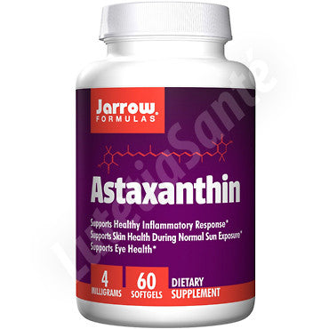 Astaxanthine 4 mg - 60 Gélules de Jarrow Formulas