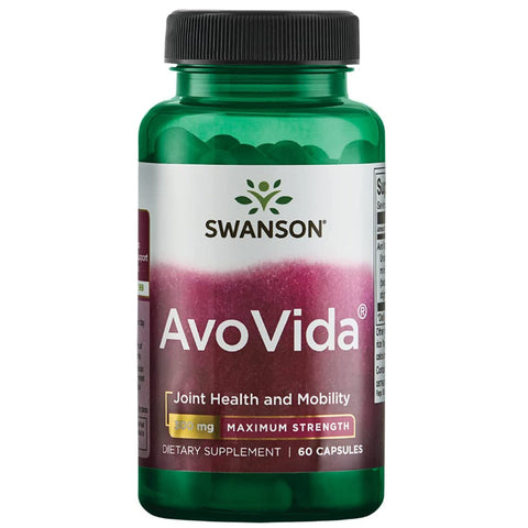 ASU Huile d'avocat et soja contre l'arthrose - traitement naturel - 60 tabs de Swanson