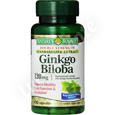 Ginkgo Biloba 120 mg - 100 capsules de Nature's Bounty