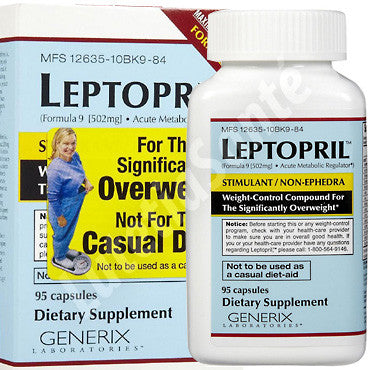 Leptopril pour maigrir - 95 capsules des Laboratoires Generix