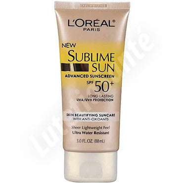 Crème solaire Sublime Sun SPF 50 - Tube 88 mL de l'Oréal