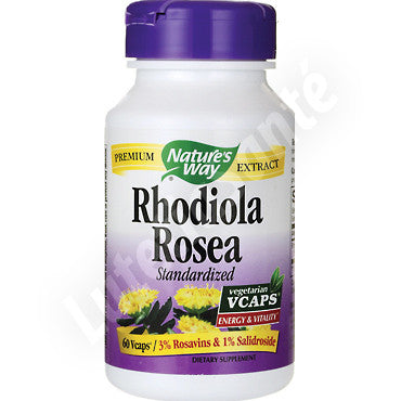 Rhodiola Rosea 250 mg - Endurance et Énergie - 60 capsules de Nature's Way