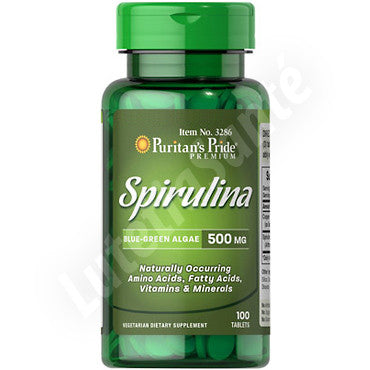 Spiruline bio 500 mg - 100 tablettes de Puritan's Pride