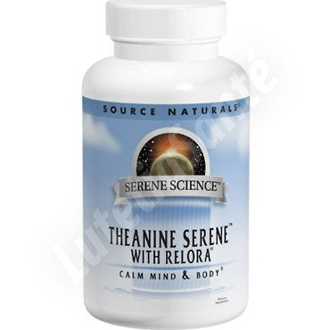 Theanine Serene - Complexe calmant avec Gaba - 60 tablettes de Source Naturals