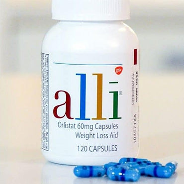ALLI Orlistat 60 mg - 120 pilules Alli pour maigrir – Lutetia Santé