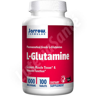 L-Glutamine 1000 mg - 100 capsules de Jarrow Formulas