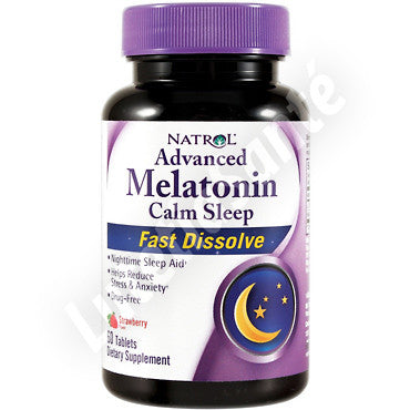 Mélatonine pour dormir - Dissolution Rapide - 60 tablettes de Natrol