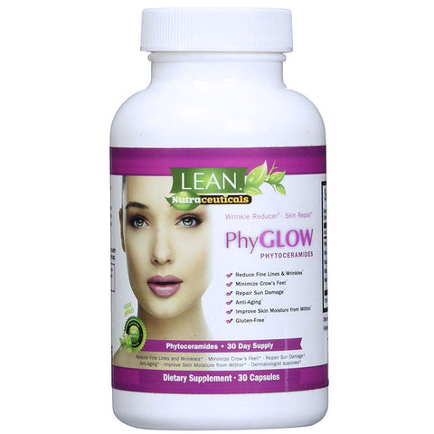 Phytoceramides 350 mg - Anti Age 100% naturel - 30 capsules bio de Lean Nutraceuticals