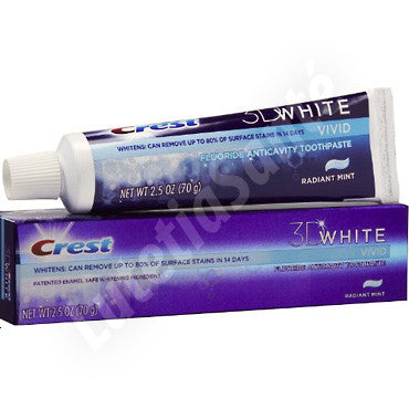 Dentifrice Crest 3D White - Meilleur Dentifrice Blancheur - Tube 70 g
