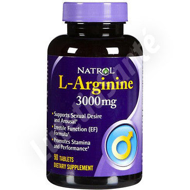 L-Arginine 3000 mg - 90 Capsules de Natrol