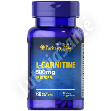 L-Carnitine 500 mg - L-Carnitine pour maigrir - 60 capsules de Puritan's Pride