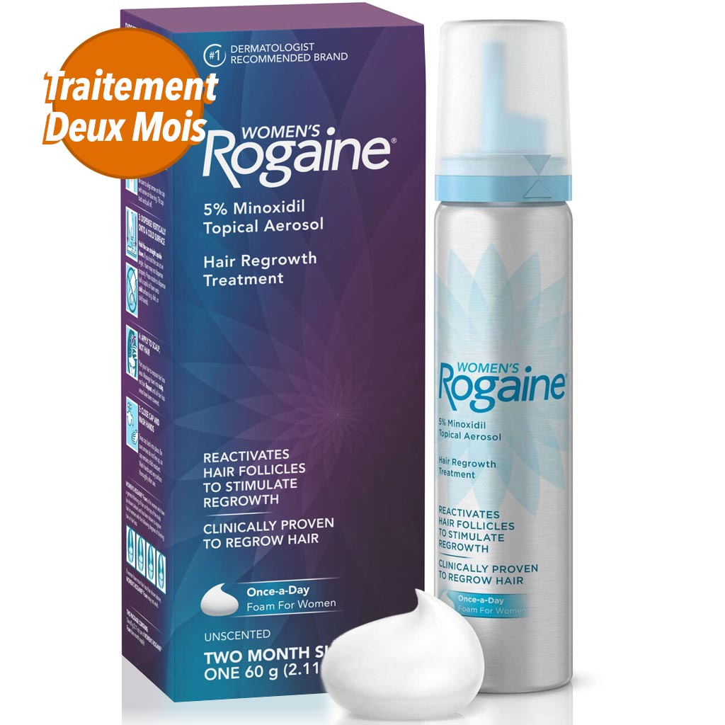 Rogained Minoxidil Femme - Minoxidil 5% pour femme – Lutetia Santé
