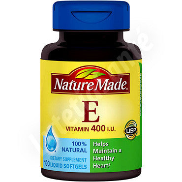 Vitamine E 400 IU - 100 gélules liquides de Nature Made